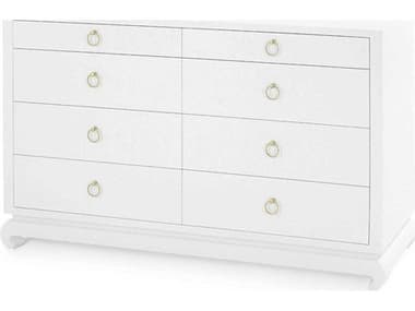 Villa & House Ming 60" Wide 8-Drawers Solid Wood Double Dresser BUNMNG25059