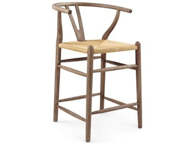 Villa & House Oslo Oak Wood Counter Stool BUNOSL57592