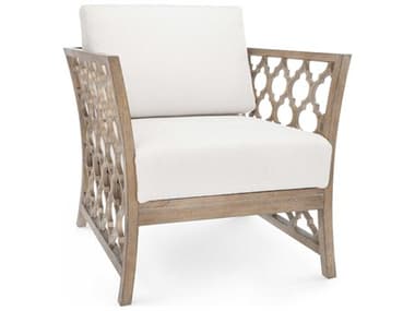 Villa & House 30" Brown Fabric Accent Chair BUNPRK56592