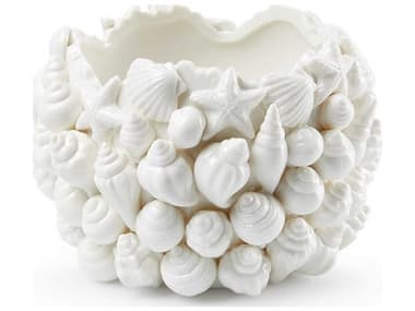 Villa &amp; House Sanibel Blanc De Chine White Vase BUNSBL700109