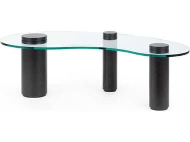 Villa & House Scarlotti Glass Espresso Brown Coffee Table BUNSCA30094TB