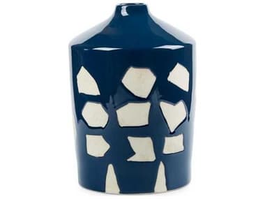 Villa & House Deep Blue and White Taylor Blue Vase BUNTLR700300