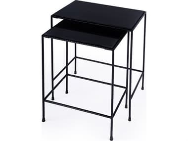 Butler Outdoor Carrera Metal Rectangular End Table BUO2870437