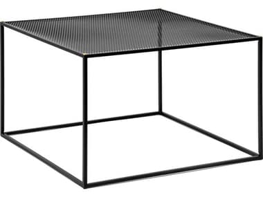 Buster + Punch Meshed Rectangular Steel Black Coffee Table BUPFMESCUS
