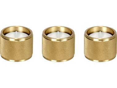 Buster + Punch Brass Tealight Candle Holder Set of 3 BUPNCH05121