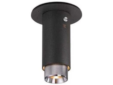 Buster + Punch Exhaust 1-Light Steel Black Cylinder Flush Mount BUPNEIG19S