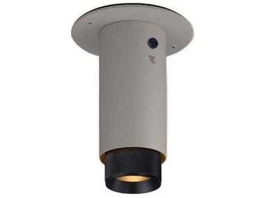 Buster + Punch Exhaust 1-Light Black Gray Cylinder Flush Mount BUPNEIG224015