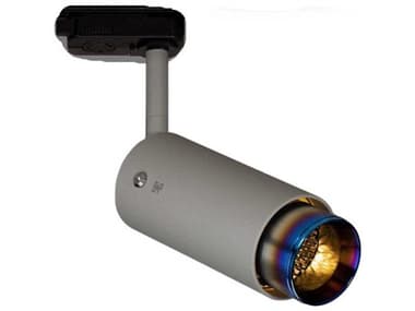 Buster + Punch Exhaust 1-Light Burnt Steel Gray Cylinder Track & Rail Light BUPNEIG704054