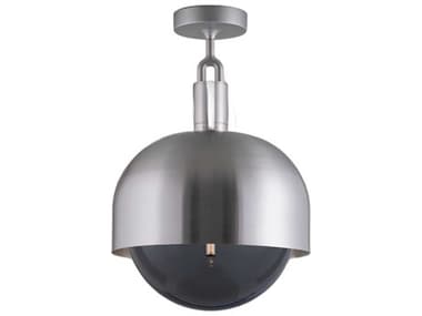 Buster + Punch Forked 1-Light Steel Semi Flush Mount BUPNFC853212
