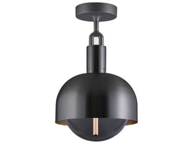 Buster + Punch Forked 1-Light Gun Metal Gunmetal Semi Flush Mount BUPNFC863220