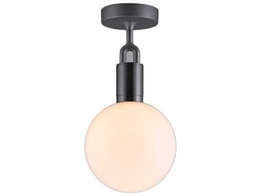 Buster + Punch Forked 1-Light Gun Metal Gunmetal Globe Semi Flush Mount BUPNFC873225