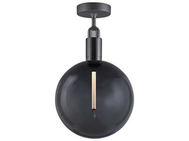 Buster + Punch Forked 1-Light Gun Metal Gunmetal Globe Semi Flush Mount BUPNFC883235