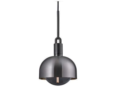 Buster + Punch Forked 1-Light Gun Metal Gunmetal Mini Pendant BUPNFP863184