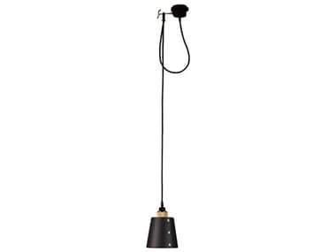 Buster + Punch Hooked 1-Light Brass Black Mini Pendant BUPNHK18480