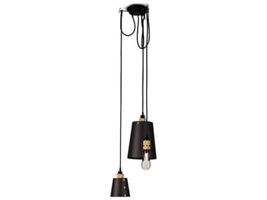Buster + Punch Hooked 3-Light Brass Black Mini Pendant BUPNHK18490