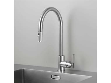 Buster + Punch Steel Pull-Out Kitchen Faucet with Dual Spray BUPNKT07PDS