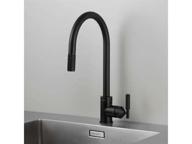 Buster + Punch Welders Black Pull-Out Kitchen Faucet with Dual Spray BUPNKT59PDS
