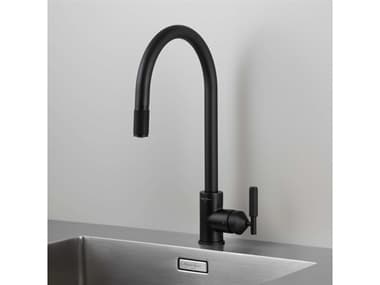Buster + Punch Welders Black Pull-Out Mixer Kitchen Faucet BUPNKT59PM