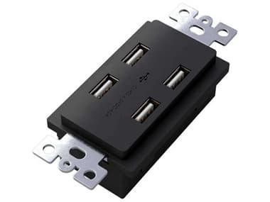 Buster + Punch Black USB Outlet Module BUPNSC02388