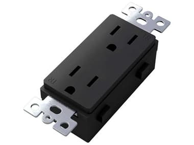 Buster + Punch Black Duplex Outlet Module BUPNXM02252