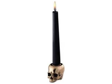 Buster + Punch Travis Barker Brass Skull Candle Holder BUPUCH051834