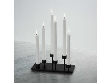 Buster + Punch Machined Black Candle Holder BUPUSMACANBLA