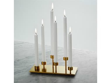 Buster + Punch Machined Brass Candle Holder BUPUSMACANBRA