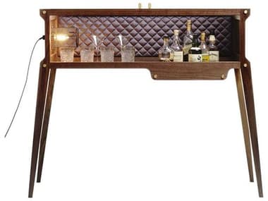 Buster + Punch The Rockstar Brown Walnut Wood American Bar Cabinet BUPUSRSWABRGBSA