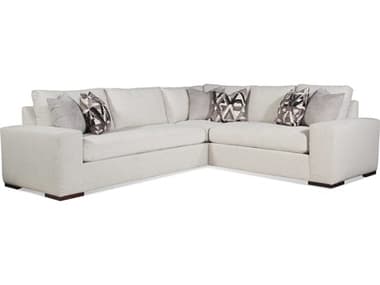 Braxton Culler Memphis 3-Piece 122" Wide Fabric Upholstered Sectional Sofa BXC7083PCSEC4