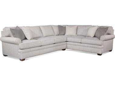 Braxton Culler Kensington 3-Piece 116" Wide Fabric Upholstered Sectional Sofa BXC72122PCSEC2