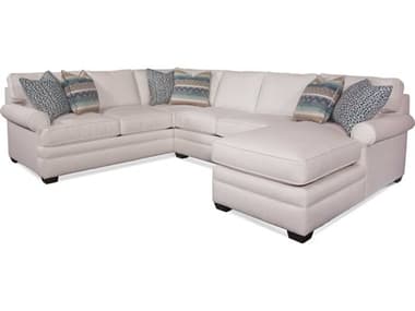 Braxton Culler Kensington 3-Piece 121" Wide Fabric Upholstered Sectional Sofa BXC72123PCSEC1