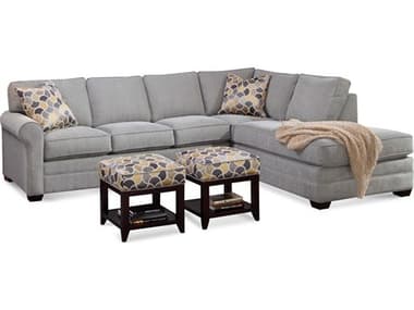 Braxton Culler Bedford 2-Piece Bumper 117" Wide Fabric Upholstered Sectional Sofa BXC7282PCSEC2