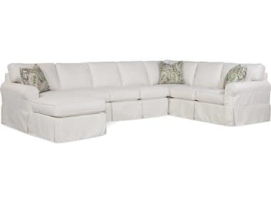 Braxton Culler Bedford 140" Wide Fabric Upholstered Sectional Sofa BXC728XP4PCSEC8