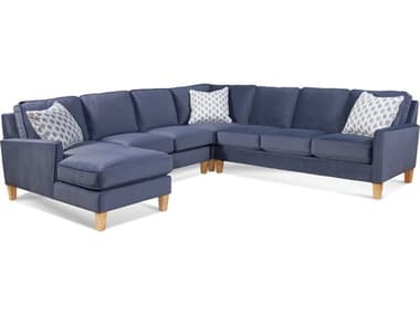 Braxton Culler Urban Options 4-Piece 112" Wide Fabric Upholstered Sectional Sofa BXCA4124PCSEC1