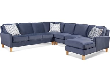Braxton Culler Urban Options 4-Piece 112" Wide Fabric Upholstered Sectional Sofa BXCA4124PCSEC2