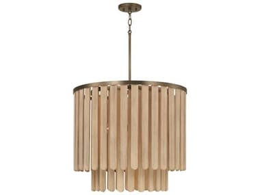 Capital Lighting Jada 5-Light Dark Brass Tiered Pendant C2355651DR