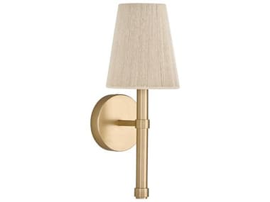 Capital Lighting Mira 1-Light Matte Brass Wall Sconce C2654511MA