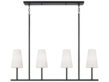 Capital Lighting Averitt 4-Light Matte Black Island Pendant C2855241MB550