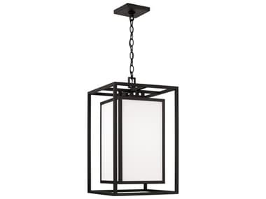 Capital Lighting Aiden 1-Light Outdoor Hanging Light C2953114BK