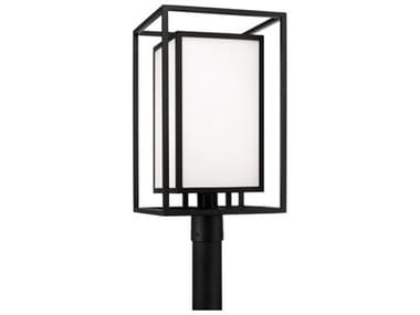 Capital Lighting Aiden 1-Light Outdoor Post Light C2953115BK