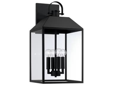 Capital Lighting Nelson 4-Light Outdoor Wall Light C2953443BK