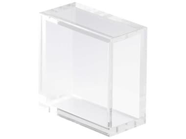 Cyan Design Clear Square Acrylic Pedestal C301833