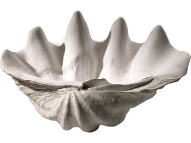 Cyan Design White Clam Shell Decorative Bowl C302799