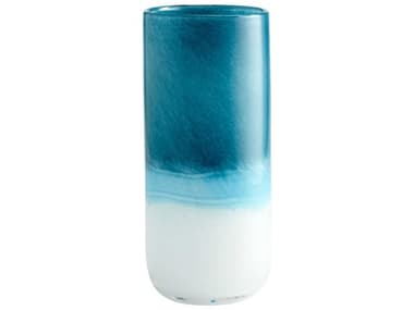 Cyan Design Blue White Cloud Vase C305876