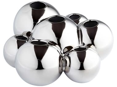 Cyan Design Chrome Bubbles Vase C306026