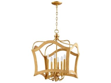 Cyan Design Milan 6-Light Gold Leaf Pendant C306584