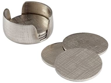 Cyan Design Nickel Coasters C308130