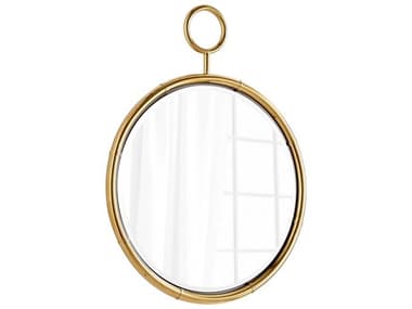 Cyan Design Circular Brass Round Wall Mirror C308588