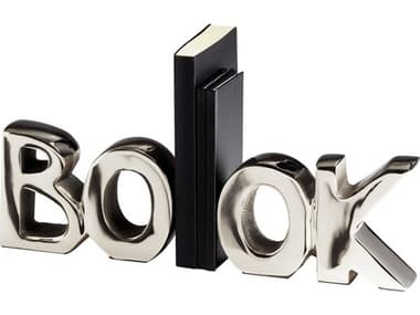 Cyan Design Nickel The Book Bookend C308944