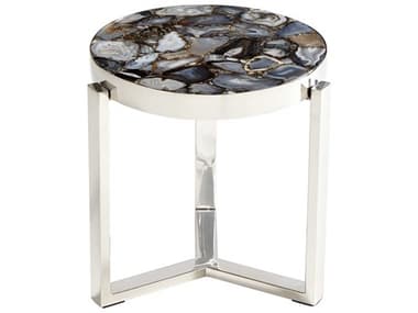 Cyan Design Geodance Round Stone End Table C308985